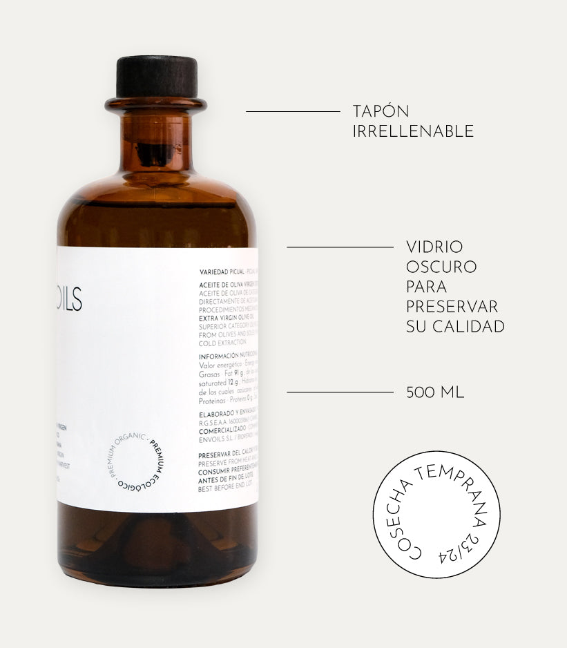 AOVE Premium Ecológico Picual 500ml